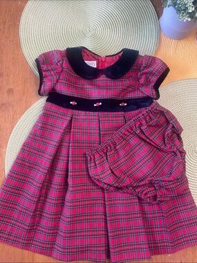 Talbots Kids Red and Black Lined Jacket